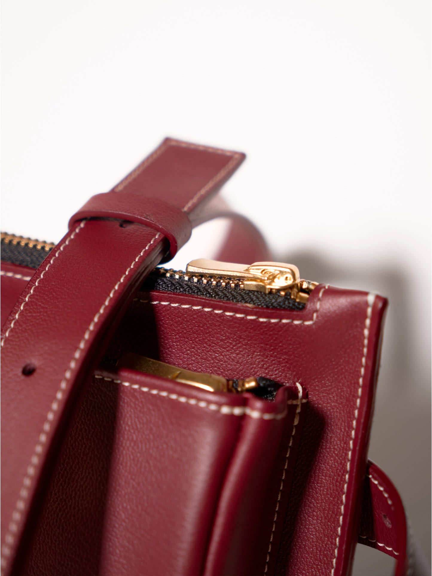 LA BANANE - Bordeaux / couture Off white