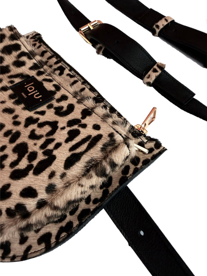 LA BANANE - imprimé leopard poils